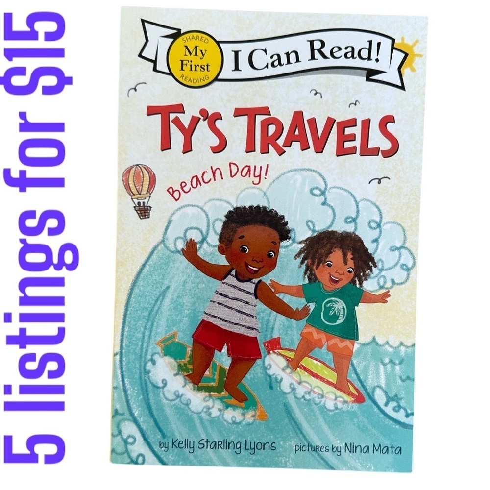 Ty's Travels: Beach Day! Children’s
Book by Kelly Starling Lyons